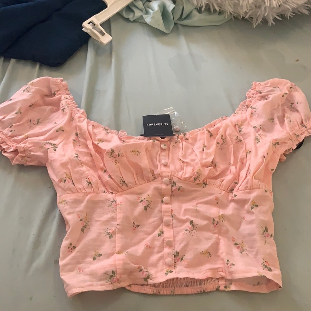 Forever 21 Pink Blouse